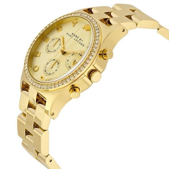 Marc By Marc Jacobs Gold Watch - Picture 2 of 4